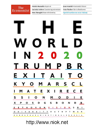The Economist The World in 2020 cover secrets