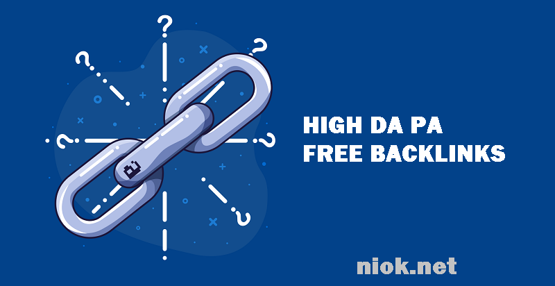 High DA PA Free Backlink