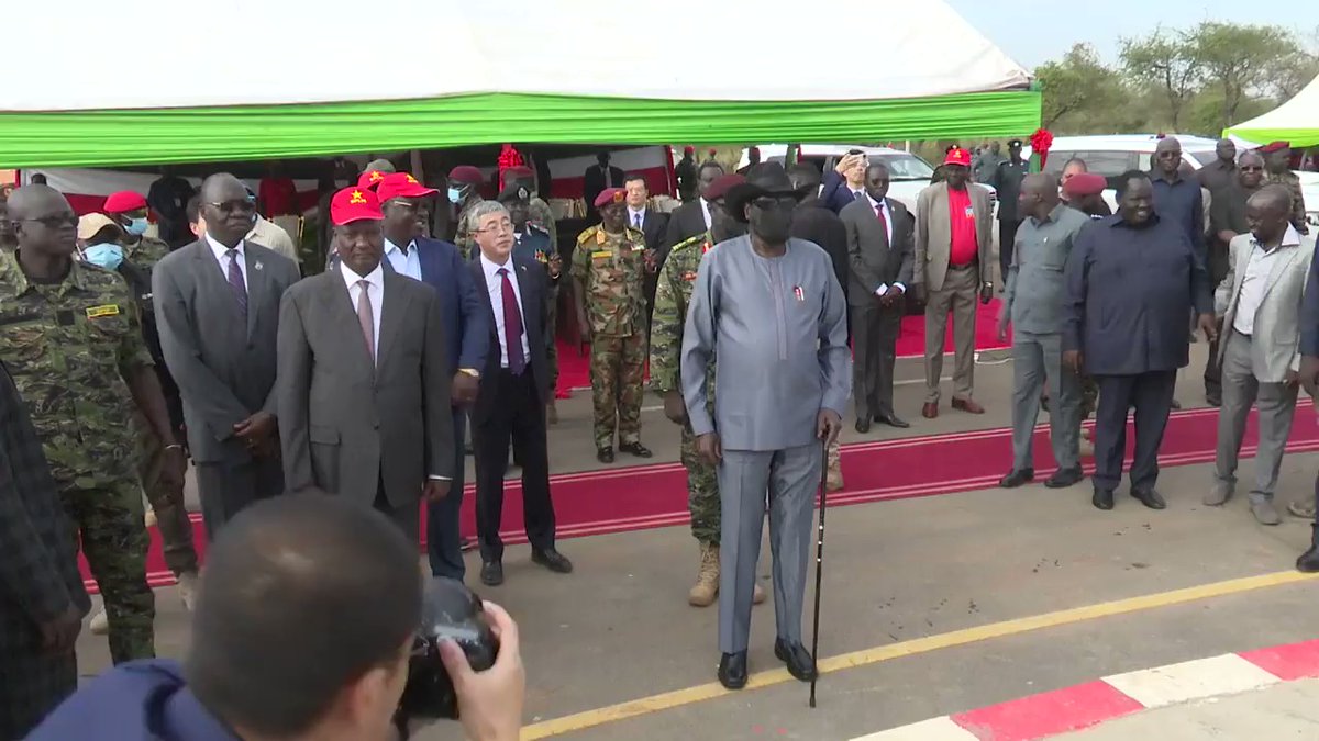 South Sudan President Salva Kiir Mayardit Pees Himself