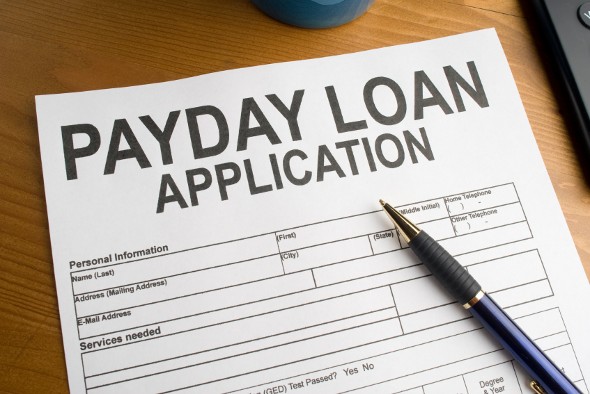 Payday loan application form 