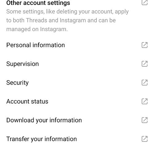 Delete or Deactivate Threads Account without Deleting Instagram