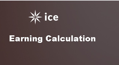 ice io earning calculation