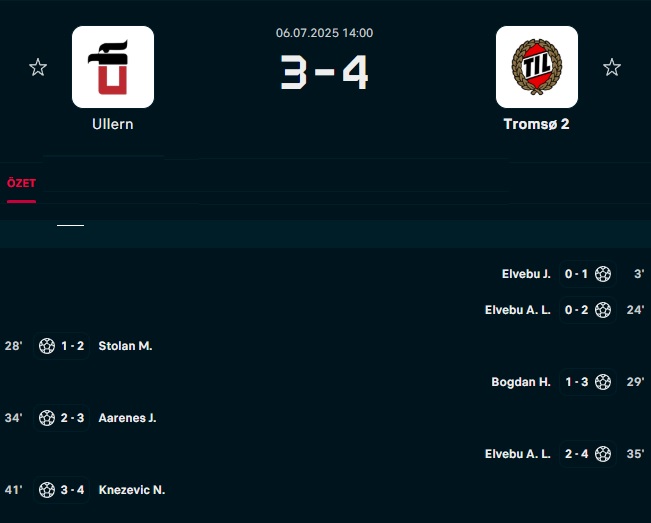 ullern vs tromso 2 fixed match