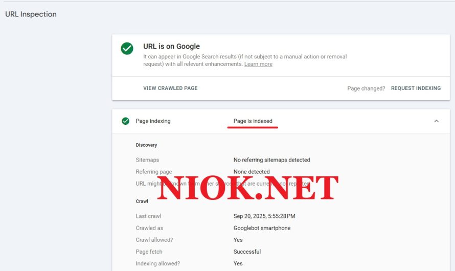 Fix Search Console Indexing Error for Blogger