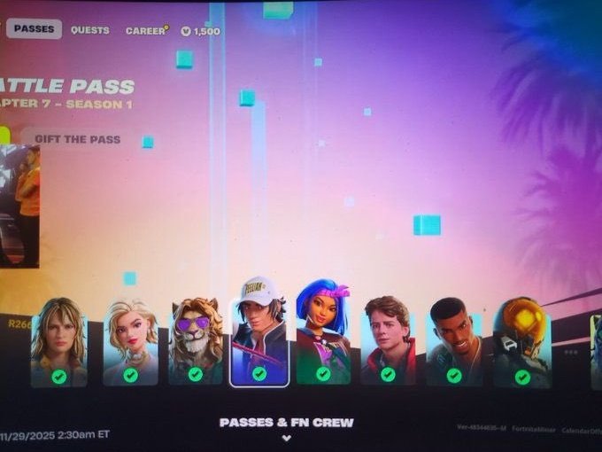 Fortnite Chapter 7 CH7 Passes Outfits Leaked